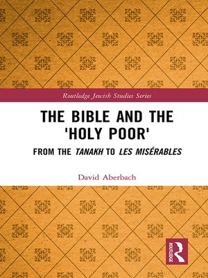cover image of The Bible and the 'Holy Poor'